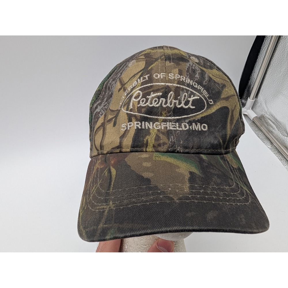 Peterbilt of Springfield MO Camo Trucker Hat Adjustable Cotton Baseball Cap